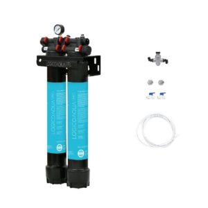 Conjunto filtración doble Lógico Aqua Pro 2 carbón fibra 21