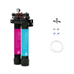 Conjunto filtración doble Lógico Aqua Pro PP + carbón fibra 21
